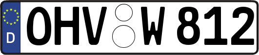 OHV-W812