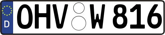 OHV-W816