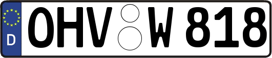 OHV-W818
