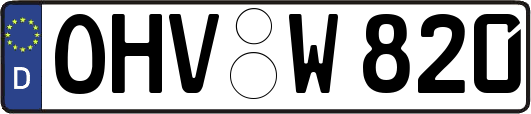 OHV-W820