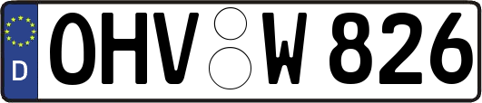 OHV-W826