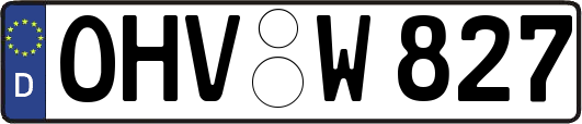 OHV-W827
