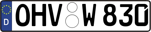 OHV-W830