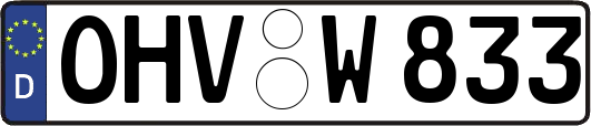 OHV-W833
