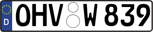 OHV-W839