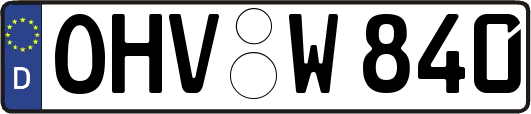 OHV-W840