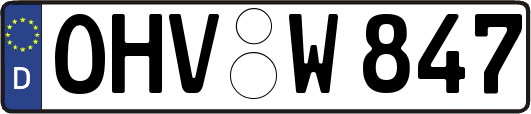 OHV-W847