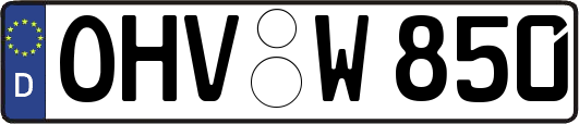 OHV-W850