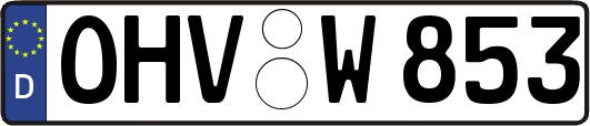 OHV-W853