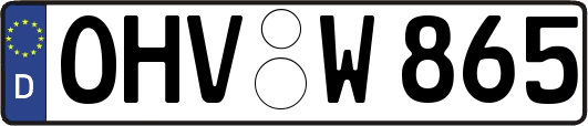 OHV-W865