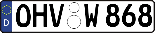 OHV-W868