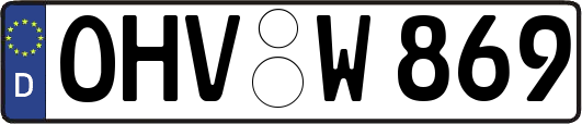 OHV-W869