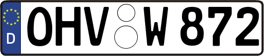 OHV-W872