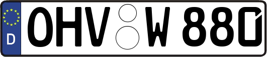 OHV-W880