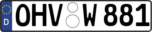 OHV-W881
