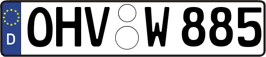 OHV-W885