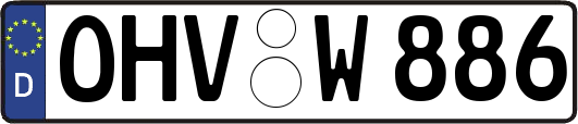 OHV-W886