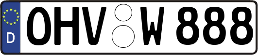 OHV-W888