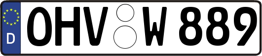 OHV-W889