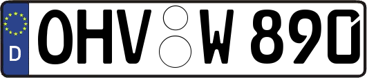 OHV-W890