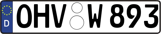 OHV-W893