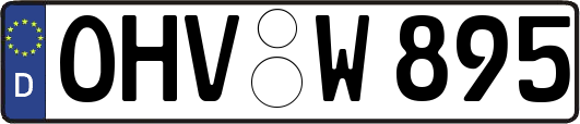 OHV-W895