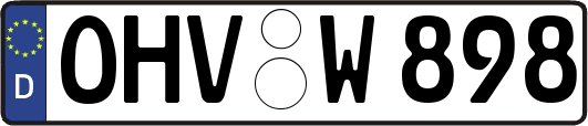 OHV-W898