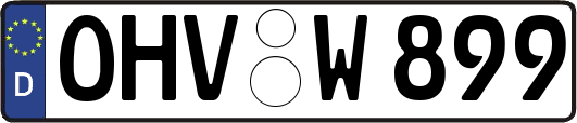 OHV-W899
