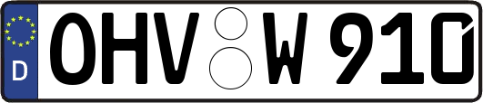 OHV-W910