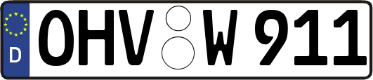OHV-W911