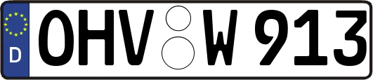 OHV-W913