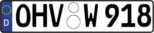 OHV-W918