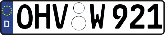 OHV-W921