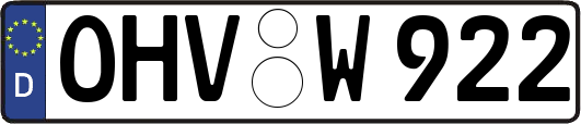 OHV-W922