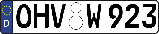 OHV-W923