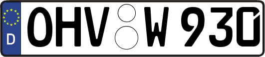 OHV-W930