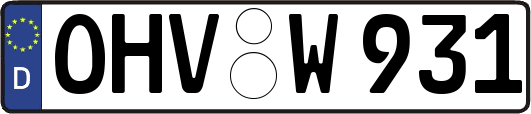 OHV-W931