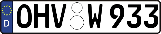 OHV-W933