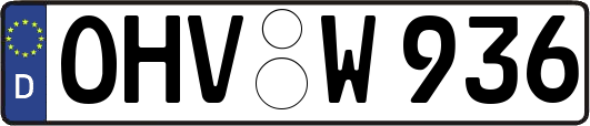 OHV-W936