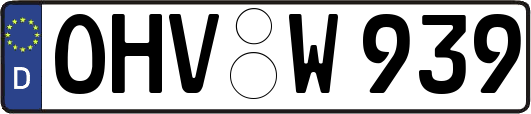 OHV-W939