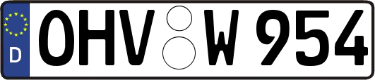 OHV-W954
