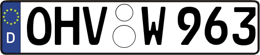 OHV-W963