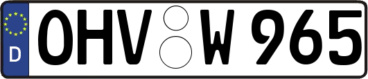 OHV-W965