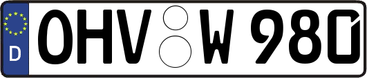 OHV-W980