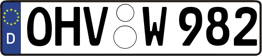 OHV-W982