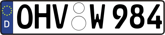 OHV-W984