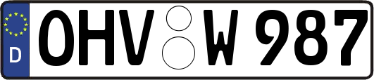 OHV-W987