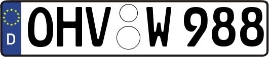 OHV-W988