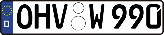 OHV-W990