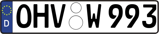 OHV-W993